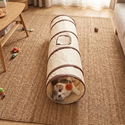 Tunnel pour Chat | Pliable Confort - Mondechat