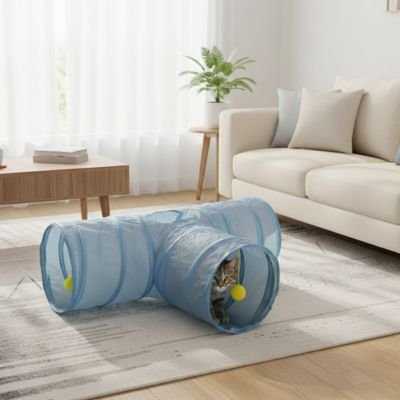 Tunnel pour chat | Pliable Résistant - Mondechat